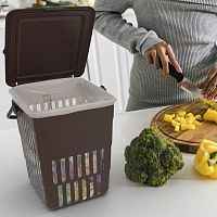 Kitchen trash can Biobinstackablepolypropyleneswing