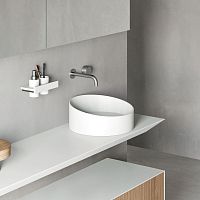 Corian® vanity top TOP WITH SLOPING EDGEScustom
