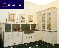 Traditional kitchen HERBORISTEwoodenwith handle