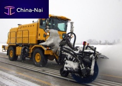 Truck-mounted snow blower H-Series XF Broomfor airport