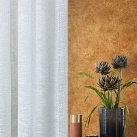 Plain sheer curtain fabric NUBEpolyesterhome