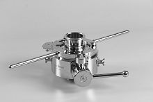 Split butterfly valve SBV50for the pharmaceutical industrysterilization