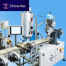 Tube extrusion line for thermoplasticsfor PEEKfor PA6