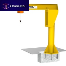 Free-standing jib crane FS300360�liftingfor heavy loads