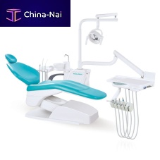 Dental unit with adjustable headrest K1with monitorwith hygiene systemwith delivery system