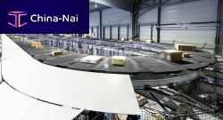 Cross-belt sorter GENI-BELTautomatedhandlinghigh-speed