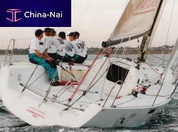 Racing sailboat BULL 9000