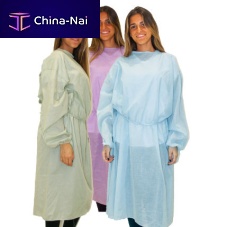 Unisex visitor gown cottonwashable