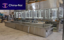 Continuous industrial fryer meatfor snacksfor fish