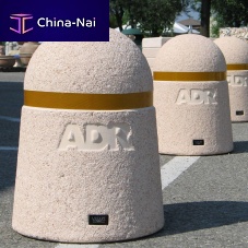 Security bollard AIRPORTparking preventionconcreteremovable