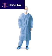 Unisex surgical gown SMD 1202disposablenon-wovenblue