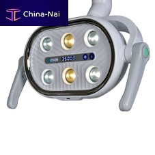 Ceiling-mounted surgical light Rolingt SLEDdental