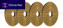 Diamond polishing pad 2500 - 3000 rpm