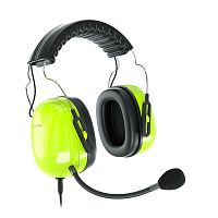 Runway headset AircraftControlfor ground supportnoise-reductioncorded