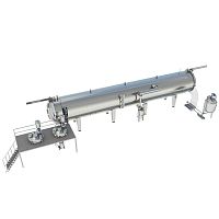 Vacuum drying system BVDcontinuousfor the food industryfor paint