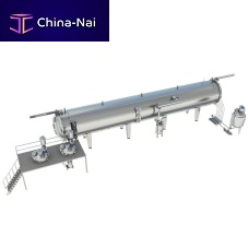 Vacuum drying system BVDcontinuousfor the food industryfor paint