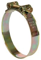 Stainless steel hose clamp T-Bolthigh-resistanceband