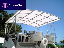 Power boat hard-top