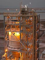 Industrial bucket elevator beltchainelectric motor driven