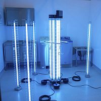 UV disinfection system UVMATIC MultiTowerUVCmobileautomated