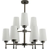 Traditional chandelier JR1996 SIGMUNDglasssteel9 light