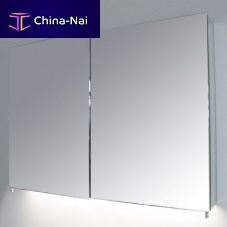 Contemporary bathroom mirror cabinet CEN1050Lwall-mounted
