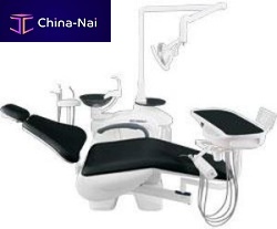 Dental unit with electric chair Suzy Emerald-2 baselesswith delivery system