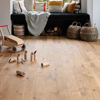 Engineered parquet floor Essentiel XL Longoakboat deckbrushed