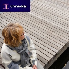 Wood-plastic composite flooring 70for outdoor usetertiarystrip