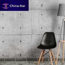 Contemporary wallpaper BLOCKplainconcrete lookgray