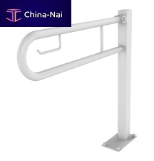 Stainless steel grab bar 60511U-shapedfloor-mountedcommercial