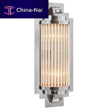 Art Deco wall light AVIGNONindoornickel-plated brasschrome-plated brass