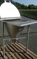 Powder bag unloader drumcartoncontainer