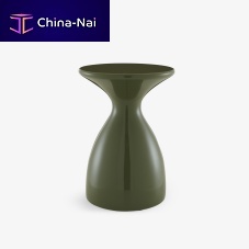 Contemporary stool Bottlesolid woodfiberglasssolid wood base