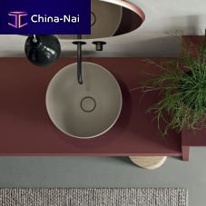 Countertop washbasin Creadle ceramicwith mirrordouble