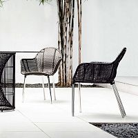 Contemporary chair MARCELoutdooraluminumpolyethylene