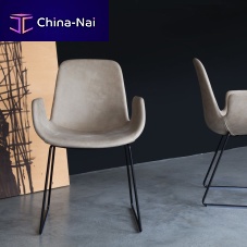 Contemporary chair Stepindoorfabricleather