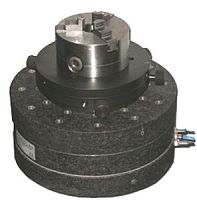 Motor-driven rotary table TR verticalair bearing