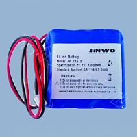 Li-ion battery JW-Y3S-1.5cylindrical9 Vfor medical applications