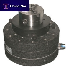 Motor-driven rotary table TR verticalair bearing