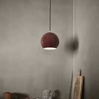 Pendant lamp TOPAN lacquered aluminumcontemporarycorded