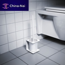 Aluminum toilet brush floor