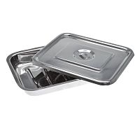 Stainless steel instrument tray 15-210