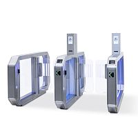 Self-boarding gate with RFID reader with barcode readerwith card readerwith boarding pass reader