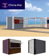 Food kiosk T07concrete