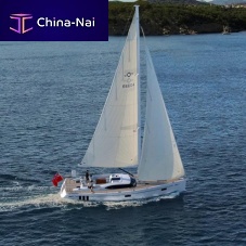 Cruising sailing yacht 4953-cabinwith open transomwith bowsprit