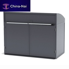 Recycling trash bin enclosure MODUL XLcommercialhomealuminum
