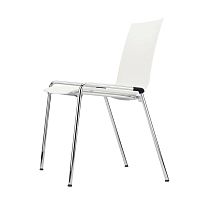 Contemporary chair S 260indoorpolypropylenechrome steel base