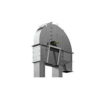 Industrial bucket elevator EF seriesmotorizedfor powdersfor grain