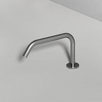 Metal washbasin spout countertop